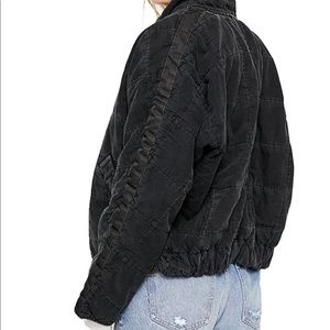 Free People Quilted Dolman Jacket Size M